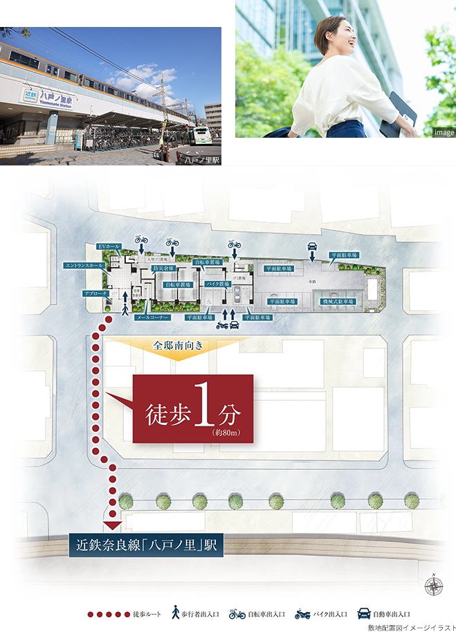 リビオ八戸ノ里駅前