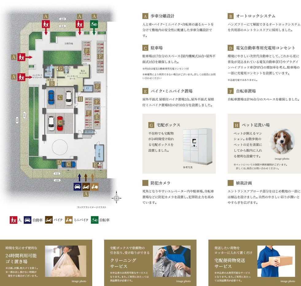 プレサンス ロジェ 鶴見緑地公園 フロント