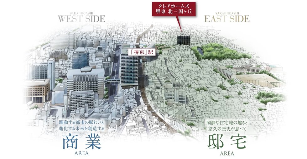 クレアホームズ堺東 北三国ヶ丘