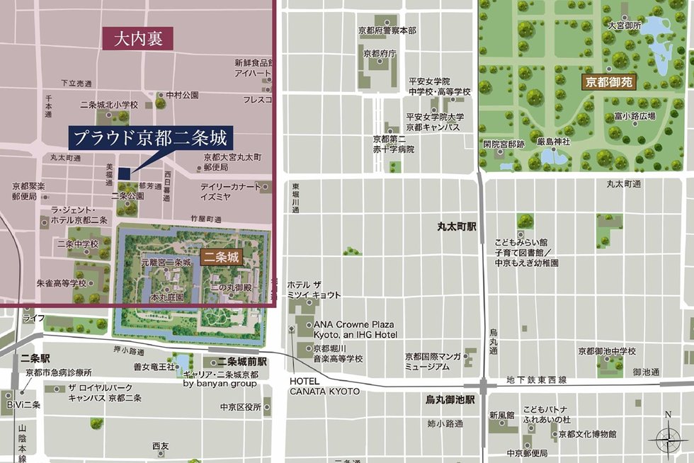 プラウド京都二条城