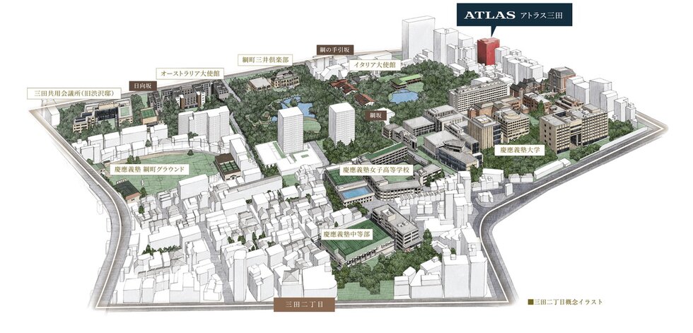 アトラス三田