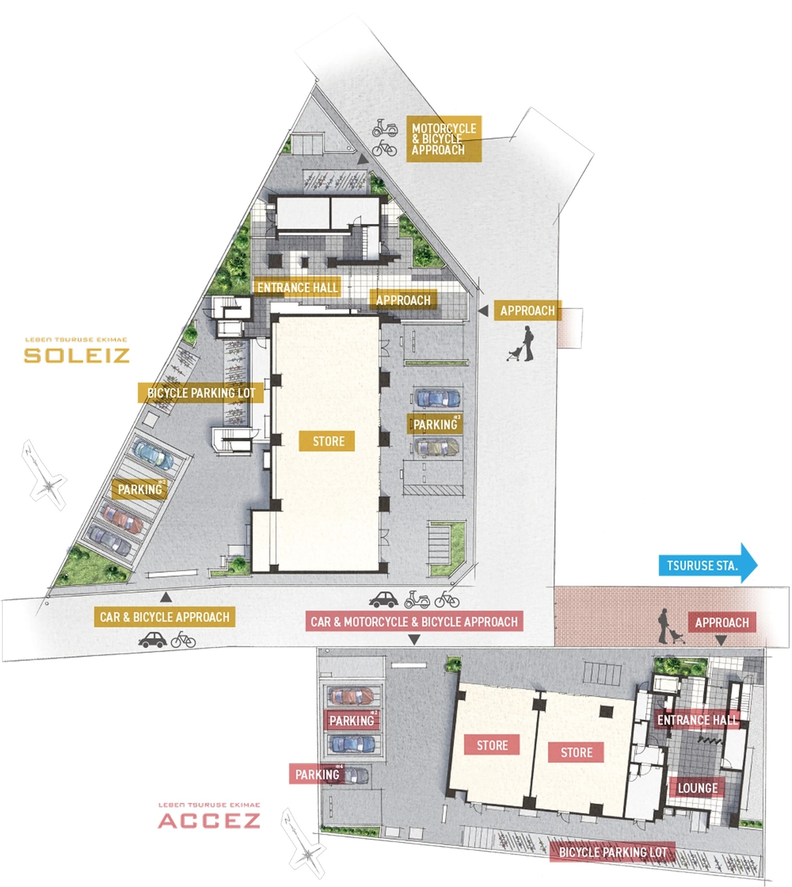 鶴瀬駅前 TWIN FLAG PROJECT