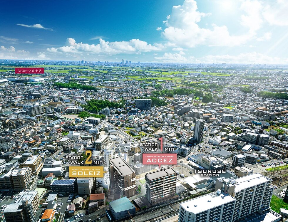 鶴瀬駅前 TWIN FLAG PROJECT