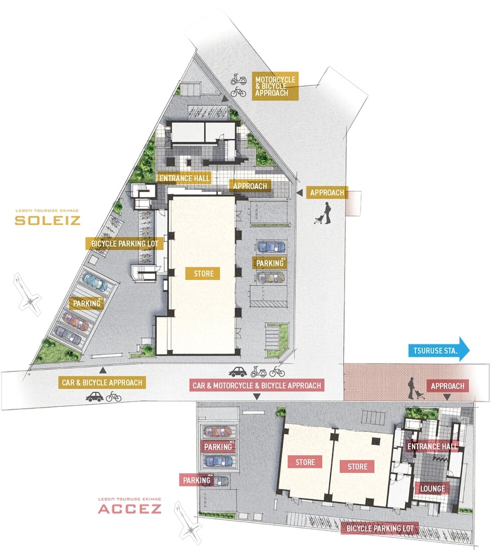 鶴瀬駅前 TWIN FLAG PROJECT