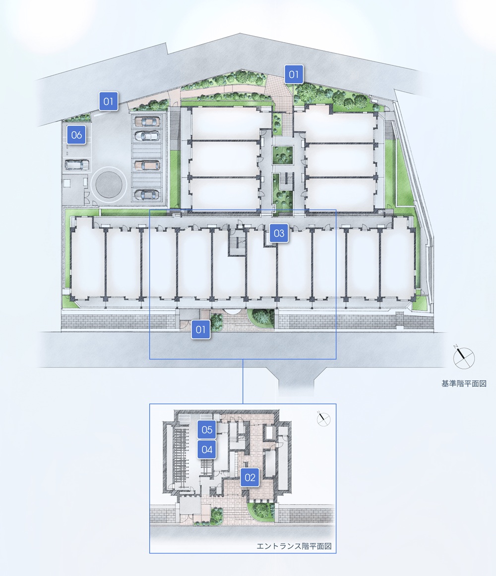 パークホームズたまプラーザ　ヒルサイドコート
