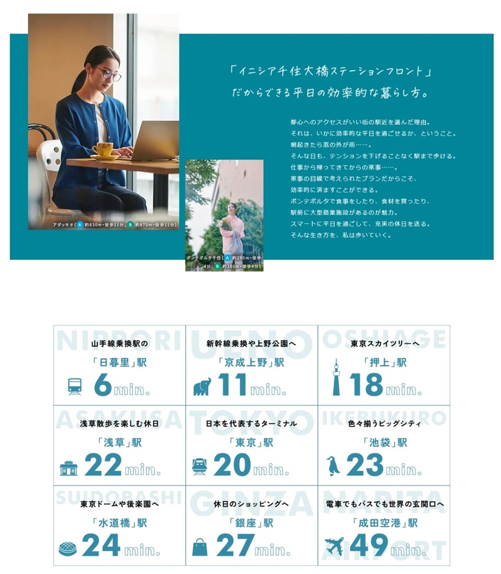 イニシア千住大橋ステーションフロント（Active wing／Bright wing）