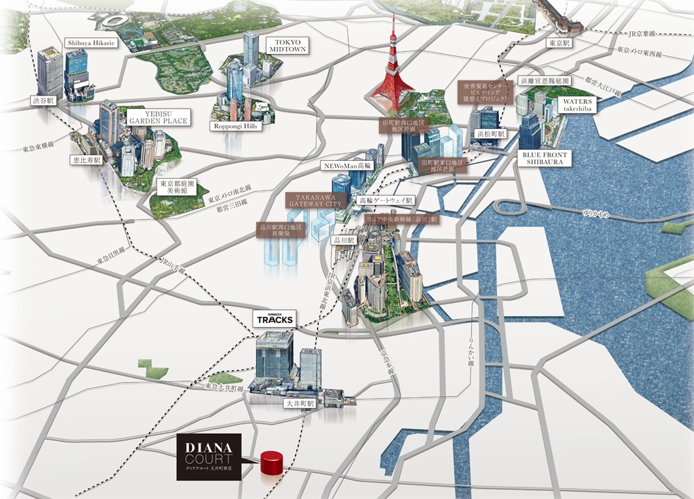 ディアナコート大井町翠景