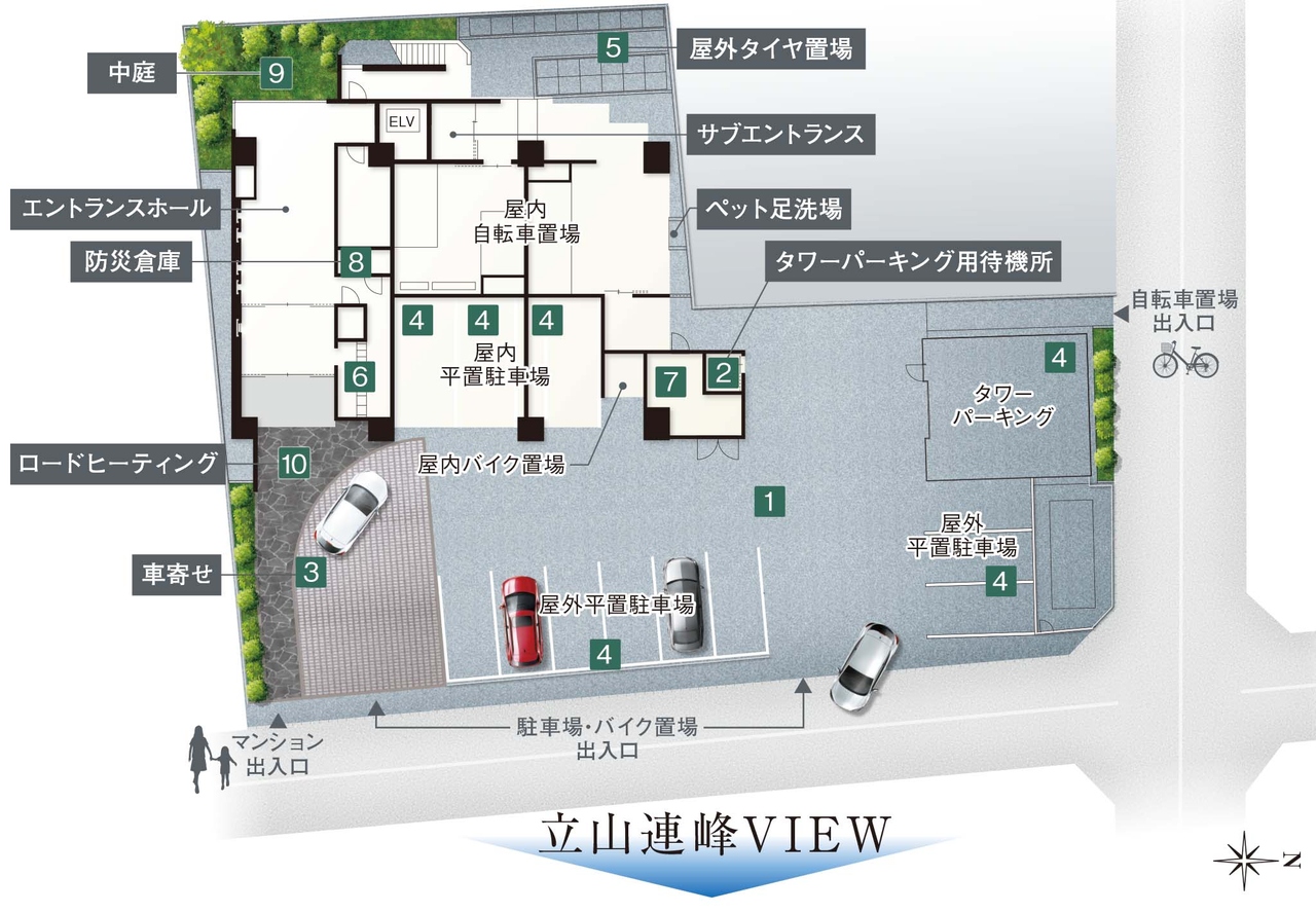 クレアホームズ富山白銀町グランビュー