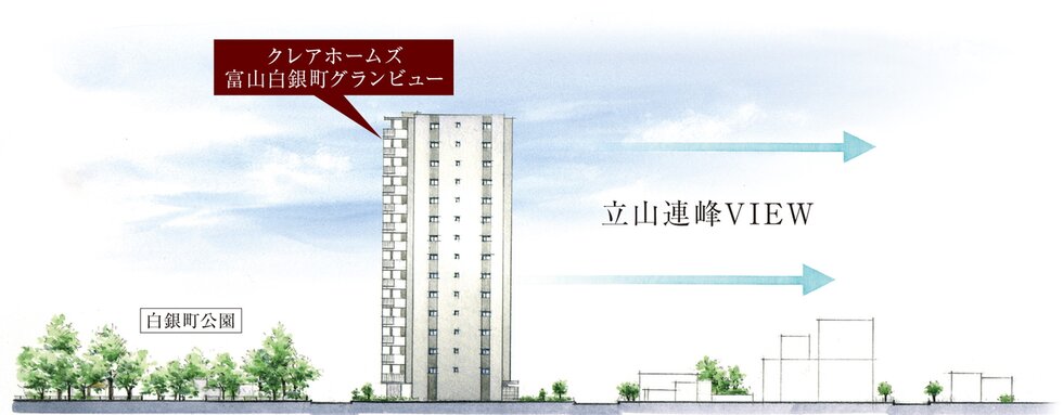 クレアホームズ富山白銀町グランビュー