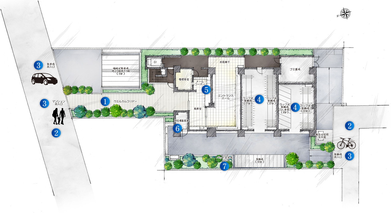 ガーラ・レジデンス相模大塚ステーションマーク