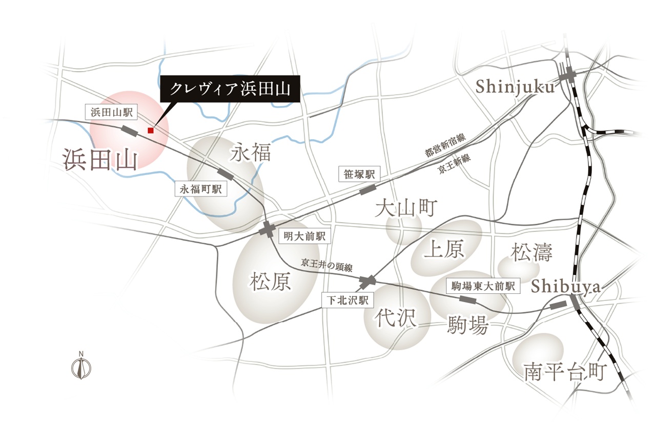 クレヴィア浜田山