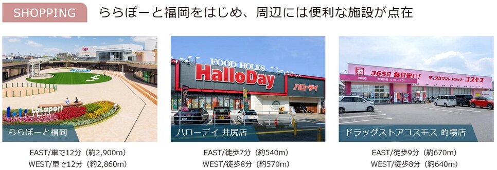 ファーネスト井尻ルシエEAST/WEST