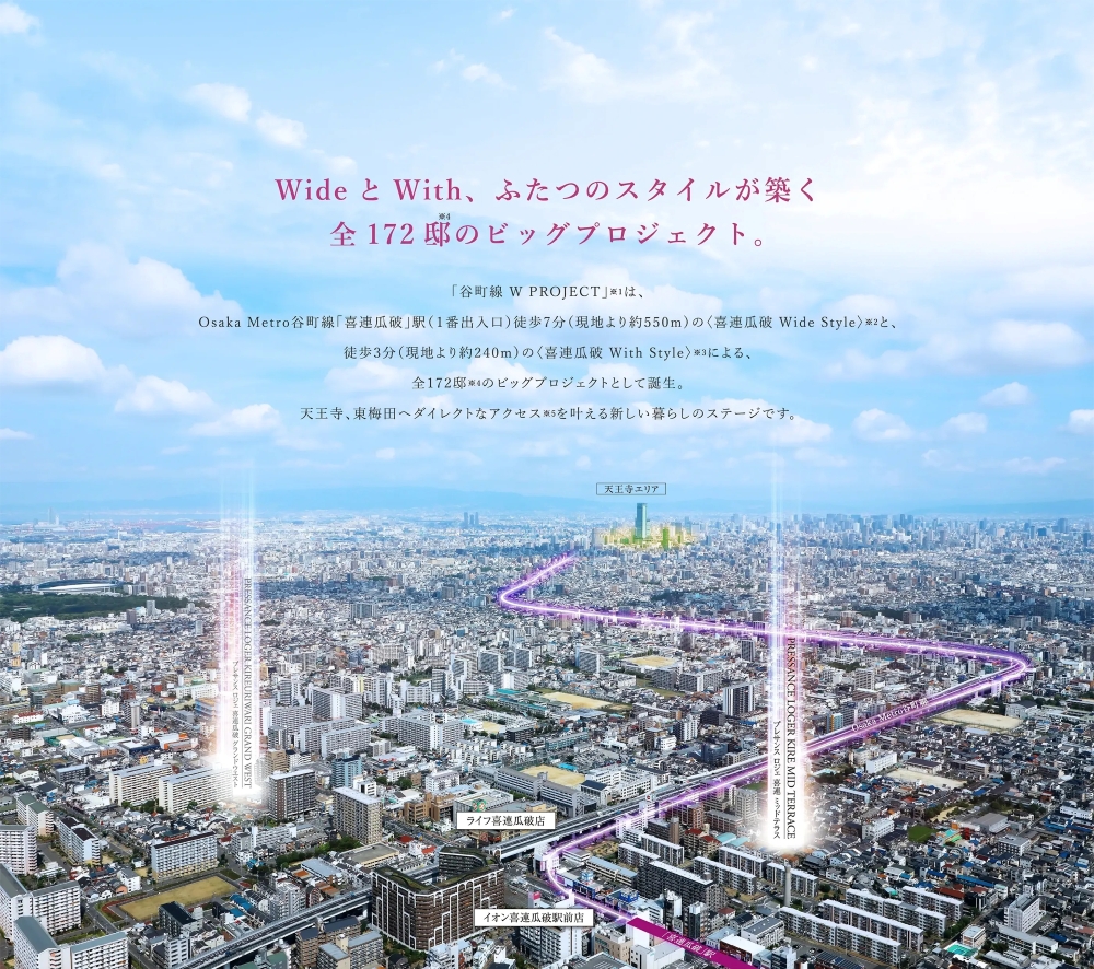 プレサンス ロジェ 喜連ミッドテラス