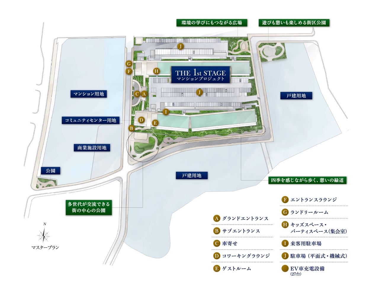 学園前北地区開発マンションプロジェクト(THE 1st STAGE)