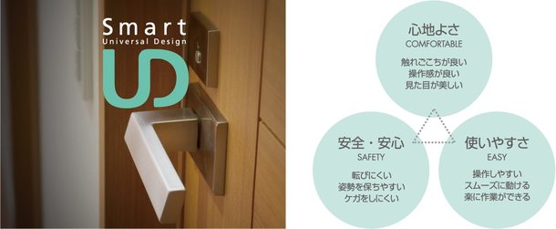 安全性や使いやすさに、心地よさもプラスした「スマートUD」。