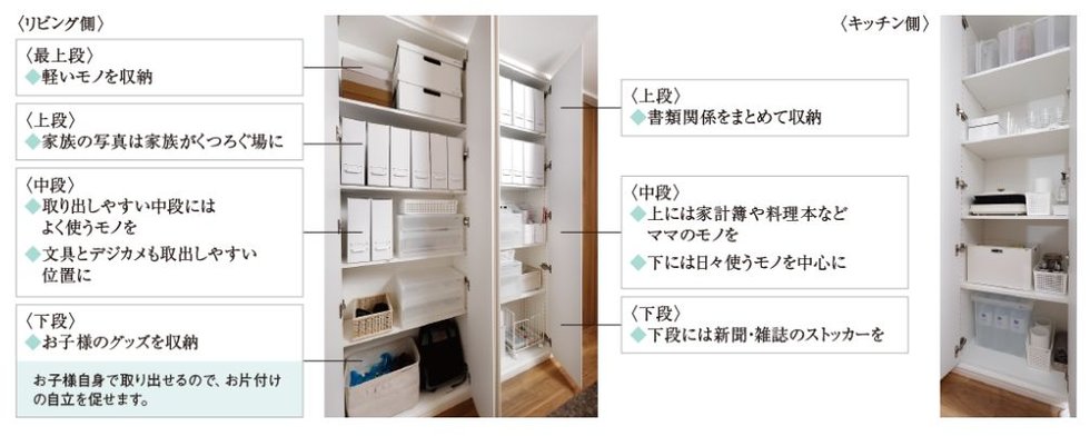 リビング物入〈全邸設置〉