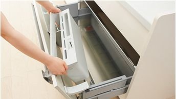 お手入れもラクです。