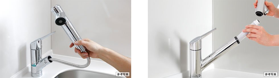 浄水機能付シャワー水栓