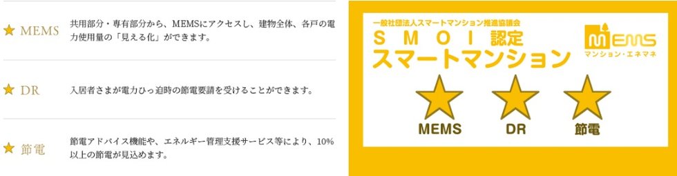 次世代の省エネを実現するスマートマンション