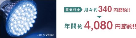 住戸内のダウンライトに「LEDライト」を採用