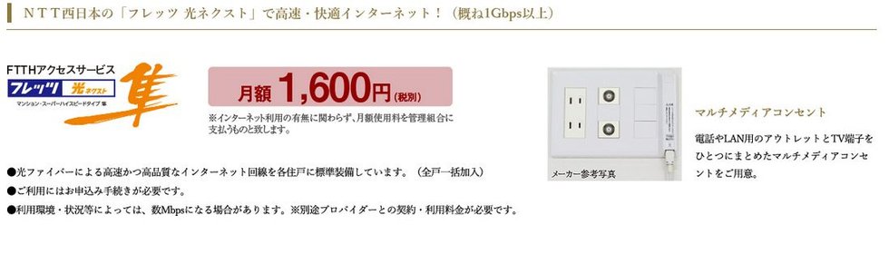 先進のインターネットがおトクに使い放題!