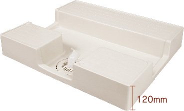 ドラム式対応の洗濯機防水パン
