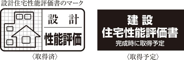 二つの住宅性能評価書
