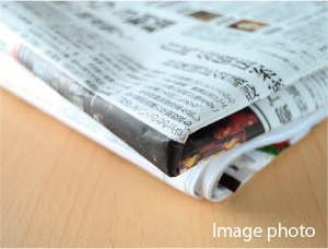 玄関前朝刊配達サービス