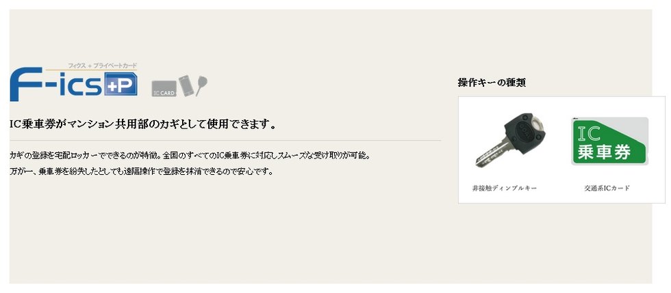 F-ics+P フィックス+プライベートカード