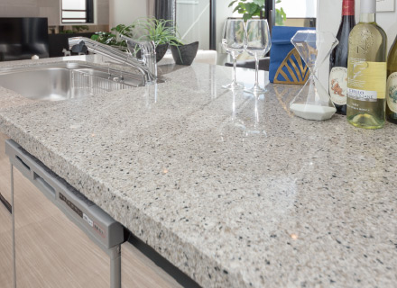 人工大理石カウンタートップ