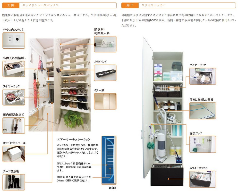 「あったらいいな」をカタチにした「U’s style」span。生活者の目線で考えたアイデアが随所に