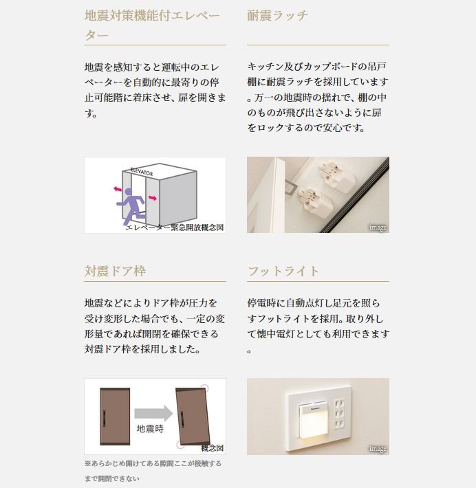災害時(災害発生時の多重の安全確保)