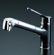 シングルレバー水栓の工夫