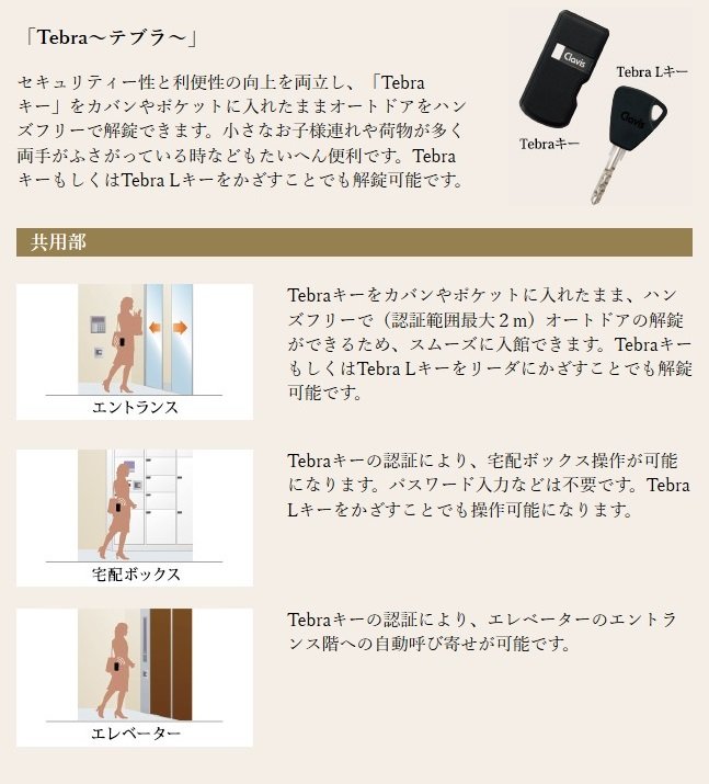 鍵はカバンにしまったまま解錠できるハンズフリーシステム
