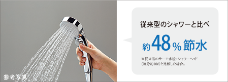 節水シャワー