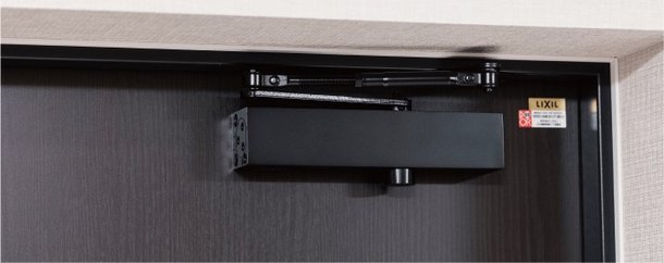 玄関ドアのドアクローザー