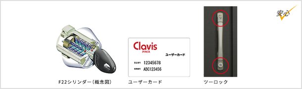 ディンプルシリンダーキー