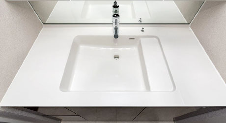 インテリア性と機能性に富む洗面ボウル