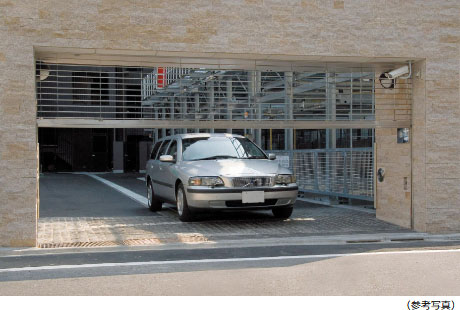 安全性と防犯性を高める電動シャッターゲート（専用リモコン付）