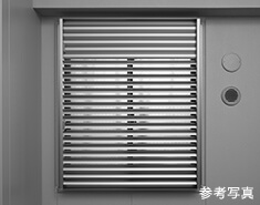 可動式ルーバー面格子