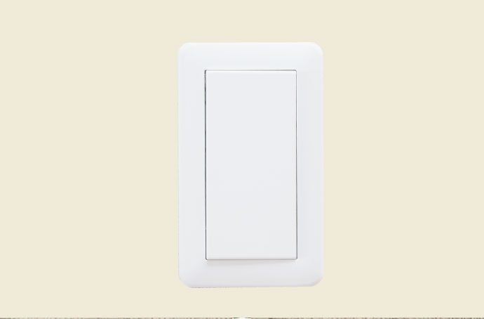 大きな操作面のワイドスイッチ