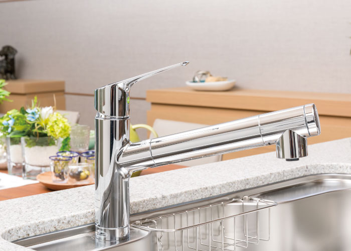 浄水機能付きシャワー水栓