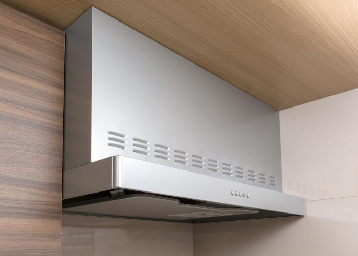 整流板付レンジフード