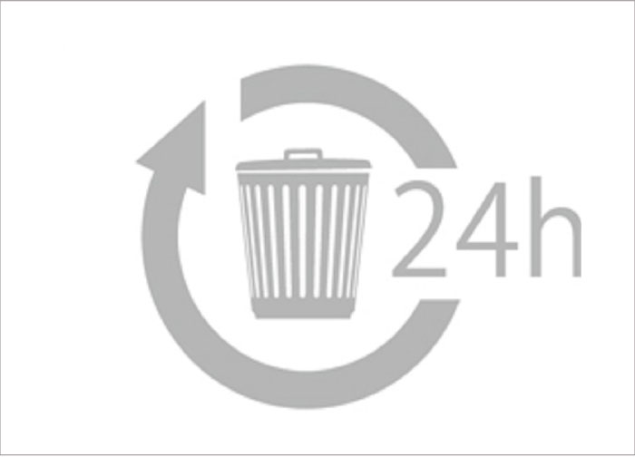24時間ゴミ出し可能
