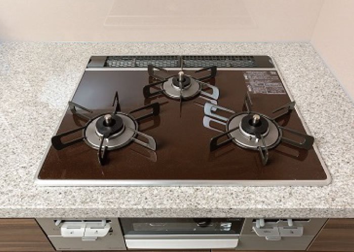 パールクリスタルトップガスコンロ