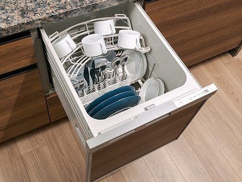 スライド式食器洗い乾燥機