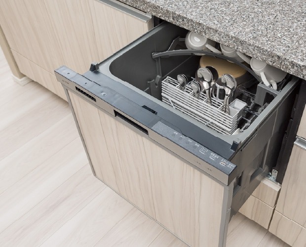 スライド式食器洗い乾燥機