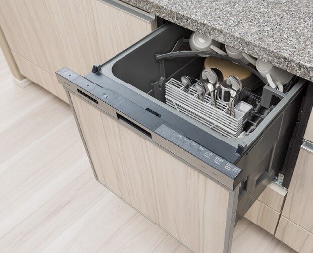 スライド式食器洗い乾燥機