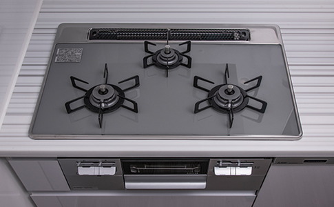 2LDK・3LDK ガラストップコンロ(3ツ口/幅:約750mm)