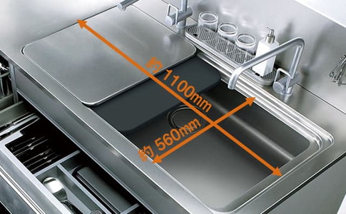 2D Sink（幅：約1100mm）